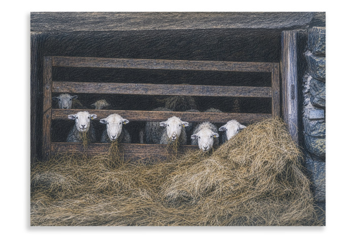 Lakeland Sheep - Artistic